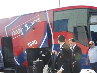 Xωρίς πούλμαν έμεινε ο Πανιώνιος