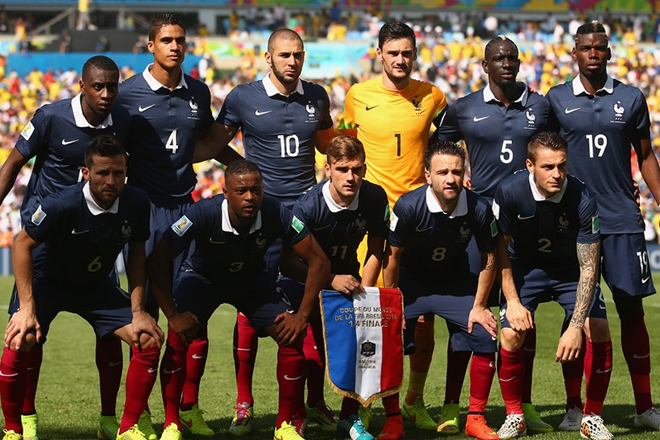 H ενδεκάδα της Γαλλίας