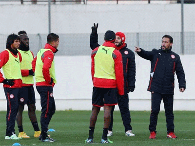 Ολυμπιακός: Πρώτη προπόνηση με τον Βίτορ Περέιρα