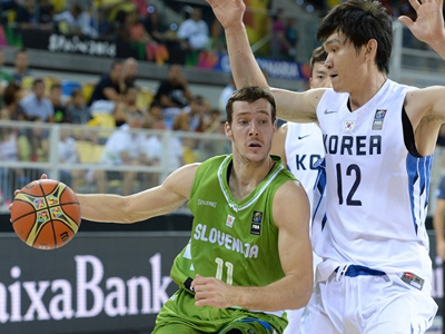 Έκανε το «3 στα 3» η Σλοβενία, 89-72 τη Ν. Κορέα
