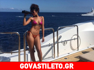 Rihanna: Νέες hot φωτογραφίες από τις διακοπές της στην Ιταλία