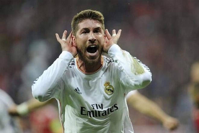 Ο Σέρχιο Ράμος πανηγυρίζει έξαλλα 