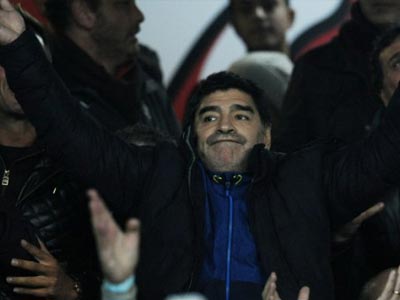 Εντυπωσιασμένος με το γήπεδο της Γιουβέντους ο Μαραντόνα