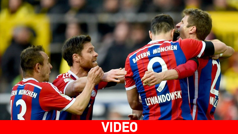 Ο Λεβαντόφσκι «πλήγωσε» την Ντόρτμουντ, νίκη με 1-0 για την Μπάγερν στο ντέρμπι