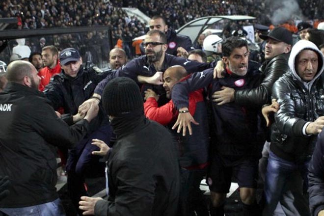 Οι σκηνές που επικράτησαν μετά τη λήξη του ημιτελικού