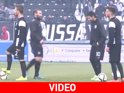 ΠΑΟΚ: Η παρακάμερα από το παιχνίδι με τον Πλατανιά