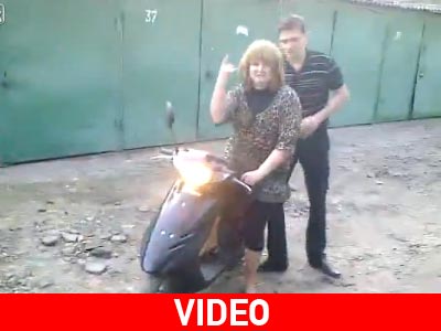 Η «Βίκυ η γκαζιάρα» από τη Ρωσία