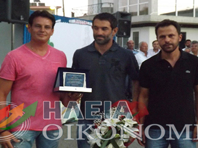 Τίμησε τον Καραγκούνη ο Αμπελώνας Ηλείας