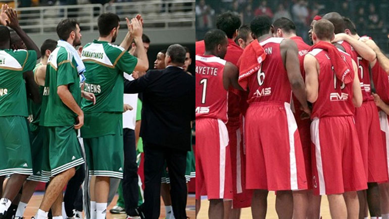 Euroleague: Δύσκολες δοκιμασίες για Παναθηναϊκό και Ολυμπιακό στο TOP 16