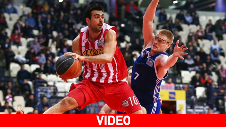 Ολυμπιακός: Η παρακάμερα του αγώνα με τον ΑΓΟ Ρεθύμνου