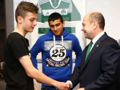 ΠΑΟ: Επαγγελματίες κι επίσημα οι εννιά «πιτσιρικάδες»