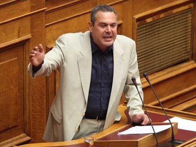 Την παραπομπή Παπανδρέου ζήτησε ο Καμμένος