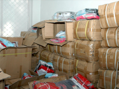 Εντοπίστηκε αποθήκη με προϊόντα- μαϊμού στο Μοσχάτο