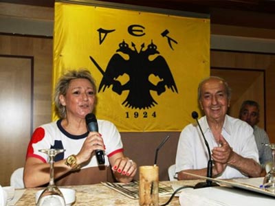 Αποστολάκη: «Τα πάντα για το γήπεδο της ΑΕΚ»