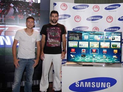 Συνεχίζουν μαζί Ολυμπιακός και Samsung