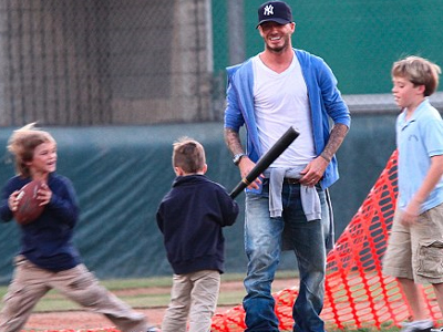 Oι οικογενειακές στιγμές του Beckham