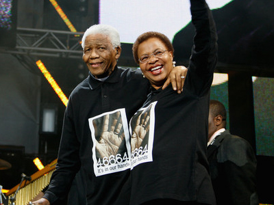 «Ήρωες των δικαιωμάτων των παιδιών» το ζεύγος Mandela