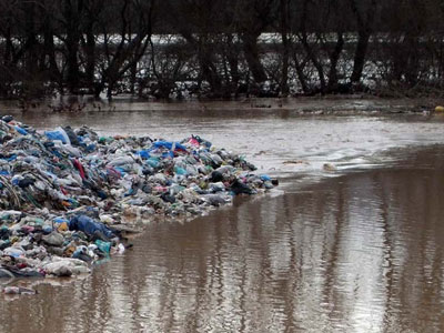 Ρύπανση στον Πηνειό