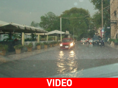 Στο έλεος της κακοκαιρίας και  η Εύβοια