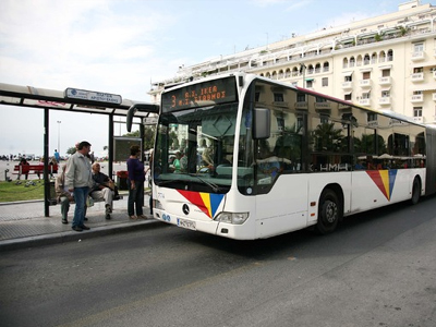 Συμμετέχουν στην απεργία οι εργαζόμενοι στον ΟΑΣΘ
