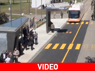 Ηλεκτρικό λεωφορείο «φορτίζει» σε 15 δευτερόλεπτα! Ηλεκτρικό λεωφορείο «φορτίζει» σε 15 δευτερόλεπτα!