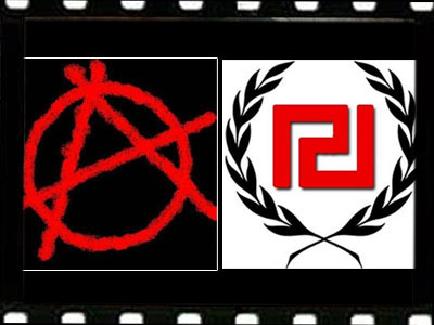 Ένας αναρχικός συνομιλεί με έναν χρυσαυγίτη