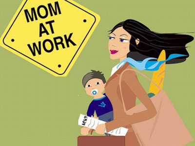 Εργαζόμενη μητέρα