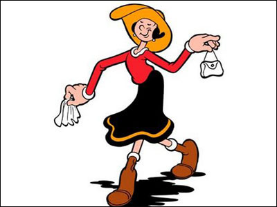 Η Olive Oyl… στη Βershka!