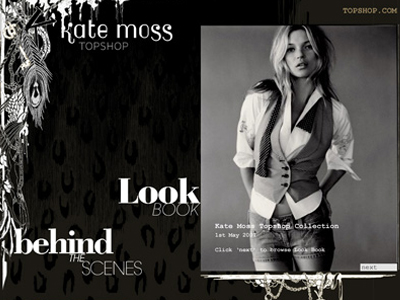 H Kate Moss για το Top Shop