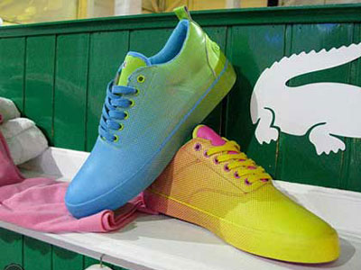 Πολύχρωμα παπούτσια από τη Lacoste