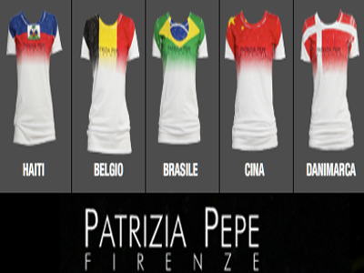 Η Patrizia Pepe σχεδιάζει για το μουντιάλ!
