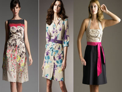 Οι τάσεις στα φορέματα για την Άνοιξη / Καλοκαίρι 2010