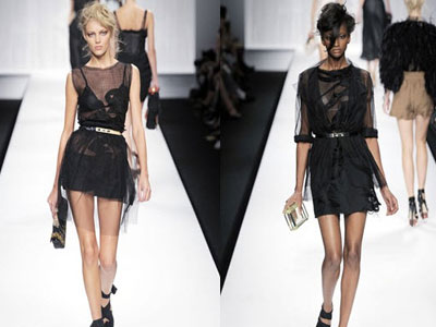 Το total black look πρωταγωνιστεί!