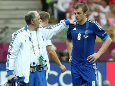 Euro 2012: Κάκωση ο Αβραάμ Παπαδόπουλος
