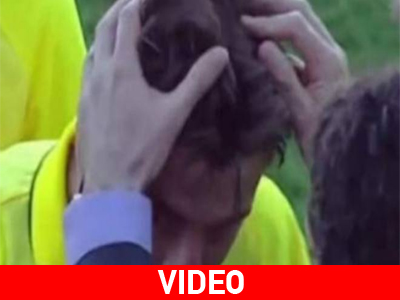 Διεκόπη αγώνας στην Ισπανία