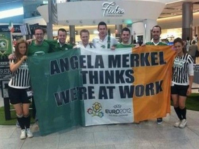 Το μήνυμα των Ιρλανδών στη Μέρκελ