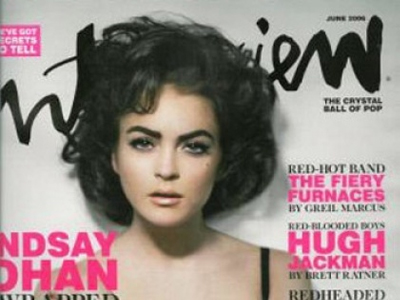 Η Lindsay Lohan ως Elizabeth Taylor