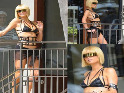 Paris Hilton: Ντύθηκε… εξωγήινος! Paris Hilton: Ντύθηκε… εξωγήινος!