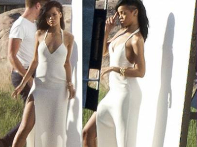 Rihanna: Φωτογραφίζεται αλά Angelina Jolie