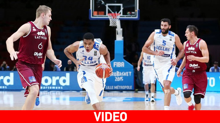 Εξασφάλισε το εισιτήριο για το προολυμπιακό τουρνουά η Εθνική, 97-90 τη Λετονία Εξασφάλισε το εισιτήριο για το προολυμπιακό τουρνουά η Εθνική, 97-90 τη Λετονία