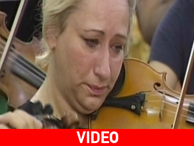 Τα δάκρυα μιας βιολονίστριας…