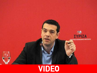 Ομιλία Α. Τσίπρα στην ΚΕ του ΣΥΡΙΖΑ