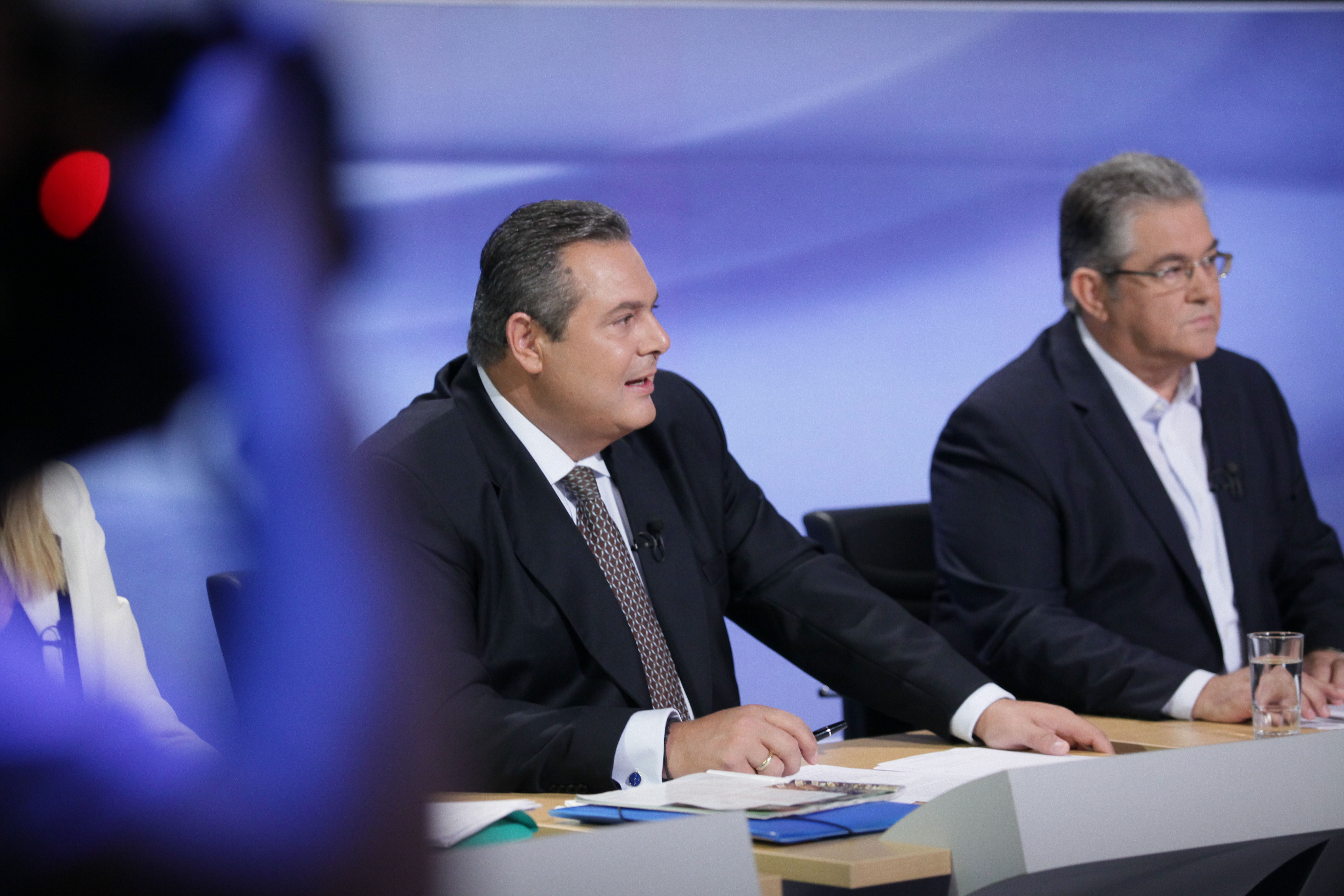 Ο πρόεδρος των ΑΝΕΛ αποκάλεσε υπόδικο τον πρόεδρο της ΝΔ και τα άναψαν τα αίματα...