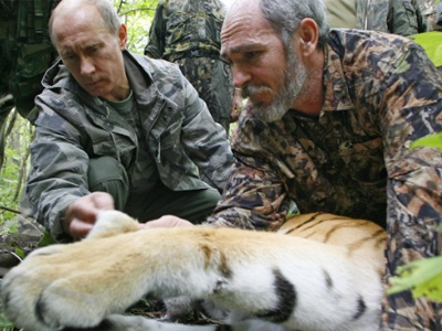 Διπλωματικό επεισόδιο πήγε να προκαλέσει η… τίγρης του Πούτιν