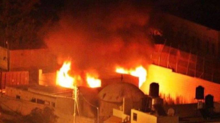 Παλαιστίνιοι πυρπόλησαν τον τάφο του Ιωσήφ στη Ναμπλούς