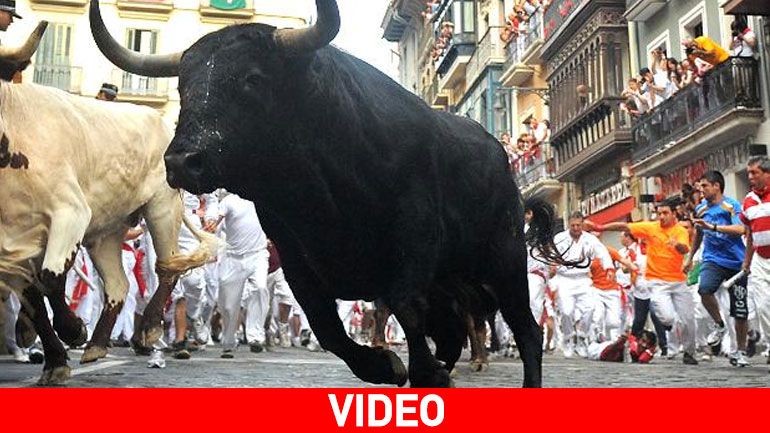 Παμπλόνα: Οι ταύροι ξαναβγήκαν στους δρόμους