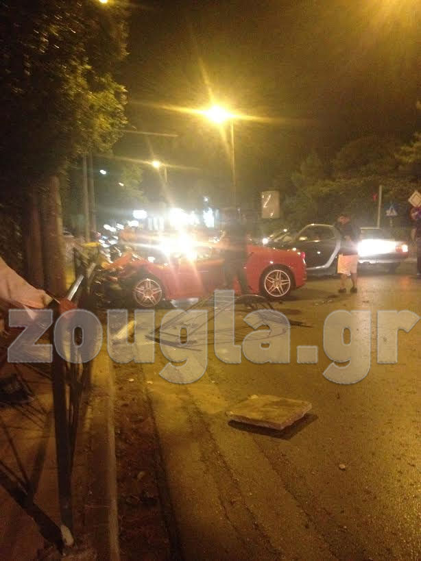 Τα οχήματα που ενεπλάκησαν στο τροχαίο