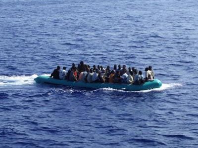 Επιχείρηση διάσωσης μεταναστών στη Λέσβο