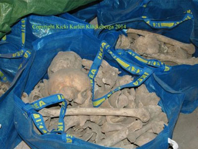 Σουηδία: Είχαν τα λείψανα 80 νεκρών στιβαγμένα σε σακούλες του IKEA