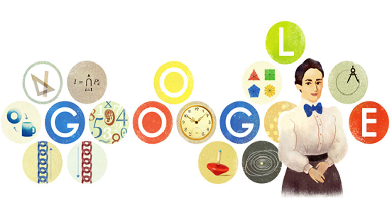 Google: Αφιερωμένο στη μαθηματικό Έμμυ Ναίτερ το νέο doodle